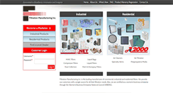 Desktop Screenshot of filtrationmanufacturing.com